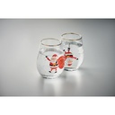 Set di 2 bicchieri di Natale - 6