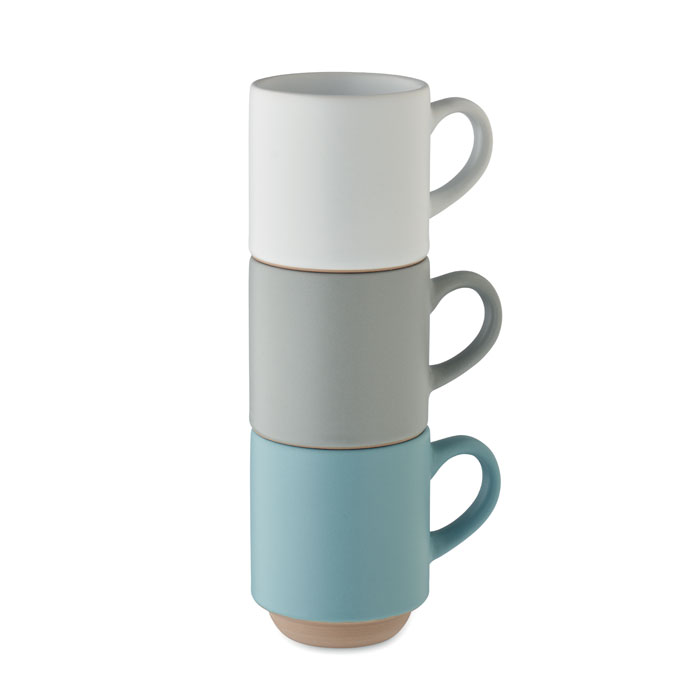 Tazza impilabile in ceramica da - 2