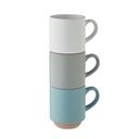 Tazza impilabile in ceramica da - 2