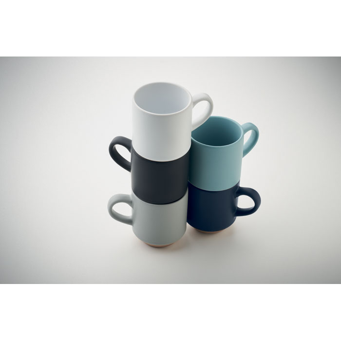 Tazza impilabile in ceramica da - 3