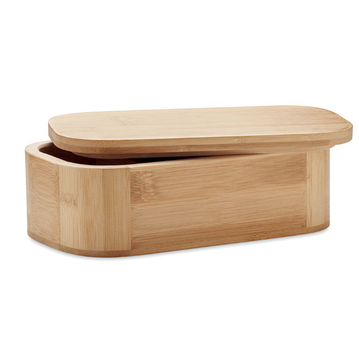 Portapranzo in bamboo. 1000ml - 3