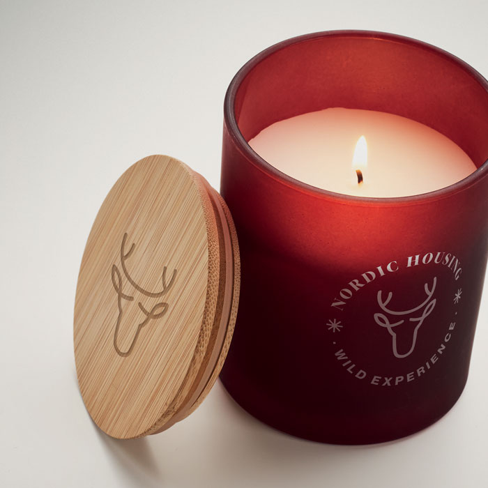 Candela di cera vegetale 200 g - 6