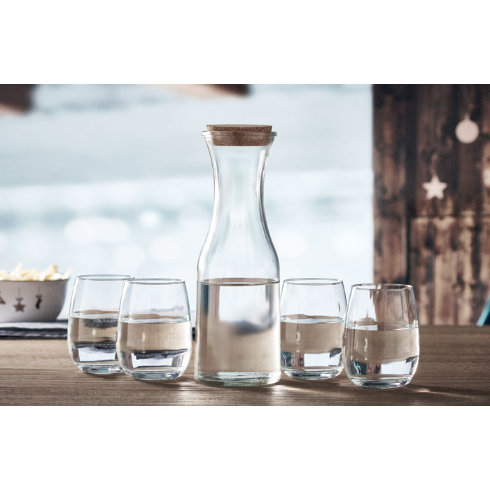 Caraffa in vetro riciclato 1L - 6