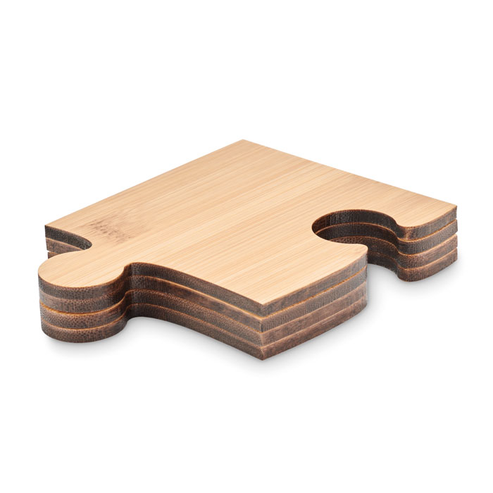 Set di 4 sottobicchieri puzzle - 2