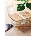 Porta pranzo in vetro e bamboo - 4
