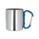 Tazza in metallo c/moschettone - 2