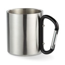 Tazza in metallo c/moschettone