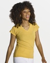 T-SHIRT REGULAR LADY COMFORT  V-NECK