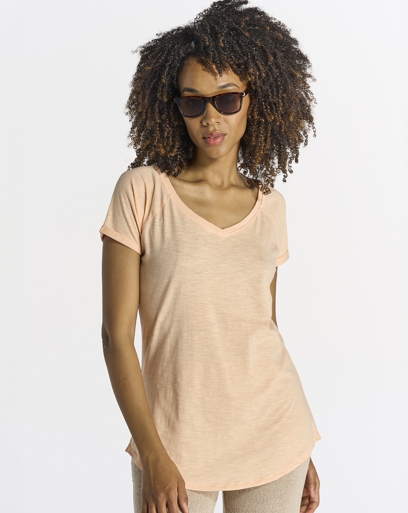 T-SHIRT URBAN SLUB  LADY