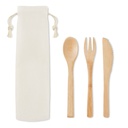 Set posate in bamboo