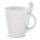 Tazza e cucchiaino in porcella