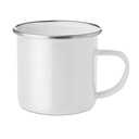 Tazza di metallo smaltato