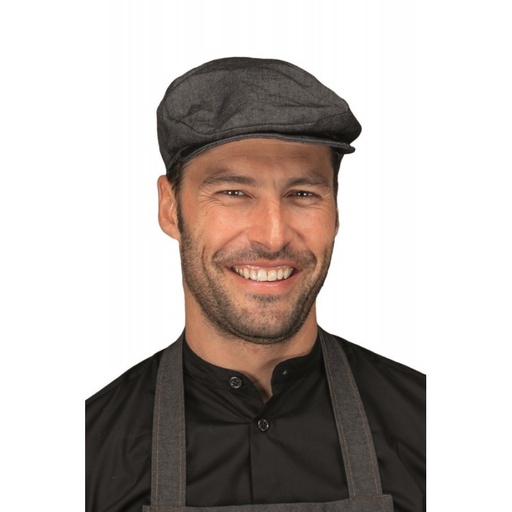 [MG-01342] Cappello Coppola colore Jeans nero