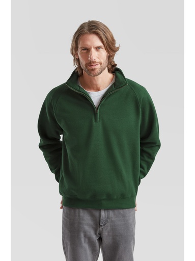 FELPA MEZZA ZIP PREMIUM 