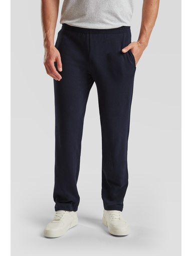 PANTALONI FELPATI CON FONDO DRITTO