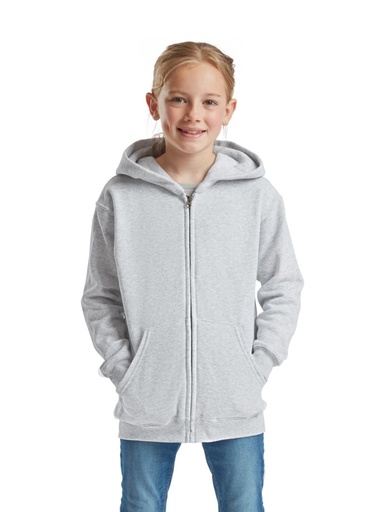FELPA CAPPUCCIO ZIP BAMBINO