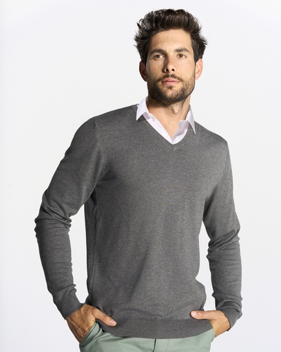 PULLOVER UOMO COLLO A "V"