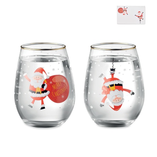 [MG-04193] Set di 2 bicchieri di Natale