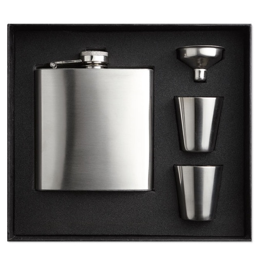 [MG-05440] Set fiaschetta con due bicchie